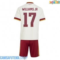 Camisa de time de futebol Espanha Nico Williams #17 Replicas 2º Equipamento Infantil Mundo 2026 Manga Curta (+ Calças curtas)